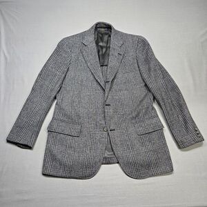 Vintage Brooks Brothers 346‎ Mens Feather Tweed Houndstooth Wool Blazer 40R
